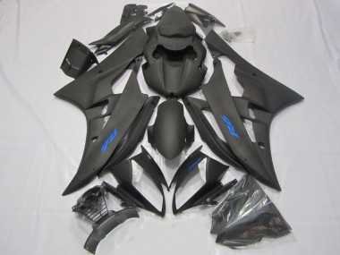 Preto Azul Decalque Carenagem R6 06-07