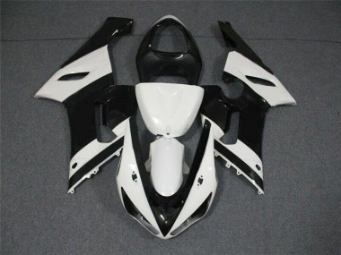 Preto Branco Abs Plástico ZX6R 05-06