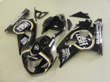 Preto Branco Lucky Strike Motul Carenagem GSXR 750 K4 04-05