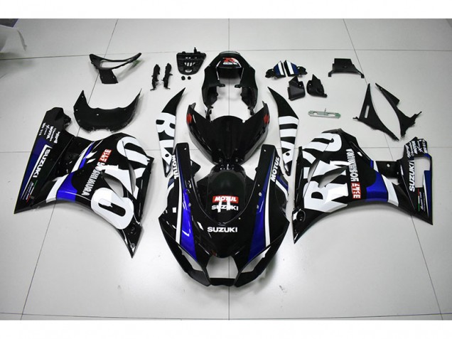 Preto Branco Motul Carenagem GSXR 1000 17-23