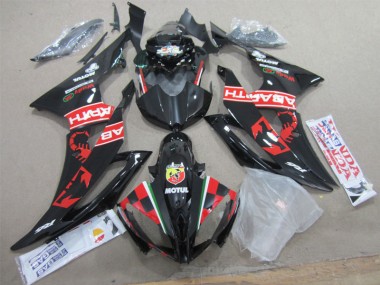 Preto Branco Motul Carenagem R6 08-16