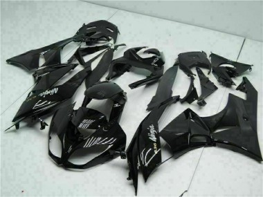 Preto Branco Ninja 636 Carenagem ZX6R 09-12