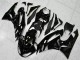 Preto Branco Ninja Carenagem ZX6R 09-12 Preto Branco Ninja Carenagem ZX6R 09-12