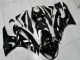 Preto Branco Ninja Carenagem ZX6R 09-12 Preto Branco Ninja Carenagem ZX6R 09-12