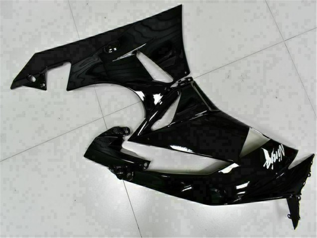 Preto Branco Ninja Carenagem ZX6R 09-12 Preto Branco Ninja Carenagem ZX6R 09-12