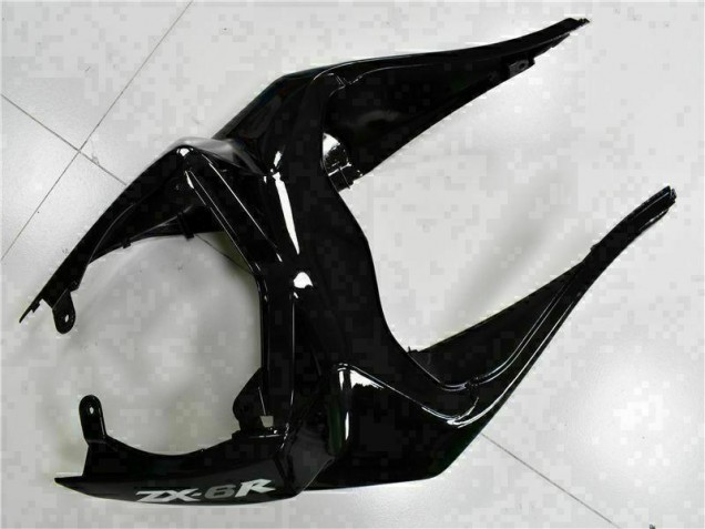 Preto Branco Ninja Carenagem ZX6R 09-12 Preto Branco Ninja Carenagem ZX6R 09-12