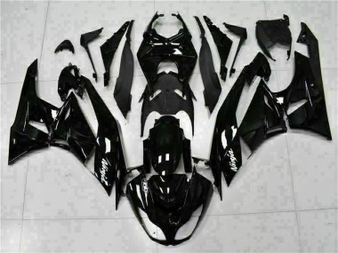 Preto Branco Ninja Carenagem ZX6R 09-12