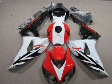 Preto Branco Vermelho Fireblade Carenagem CBR 1000RR 06-07