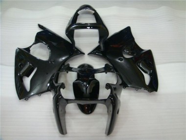 Preto Brilhante Carenagem ZX6R 00-02