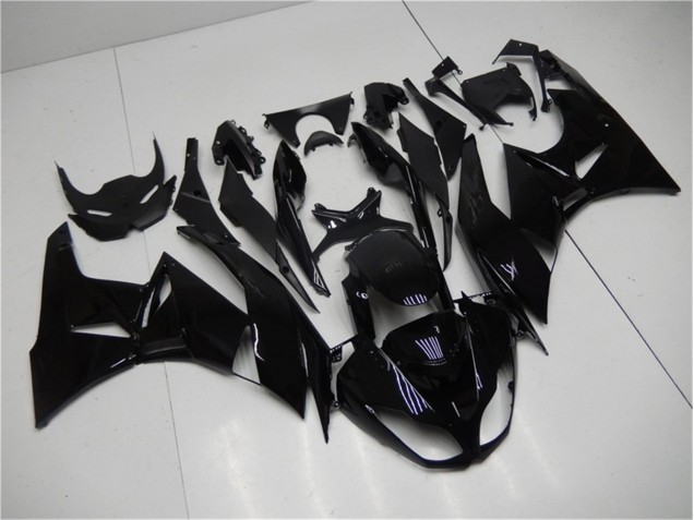 Preto Brilhante Carenagem ZX6R 09-12 Preto Brilhante Carenagem ZX6R 09-12