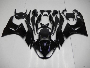 Preto Brilhante Carenagem ZX6R 09-12