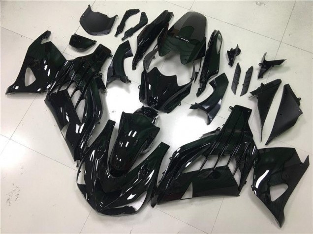 Preto Brilhante Carroçaria ZX14R ZZR 1400 12-21 Preto Brilhante Carroçaria ZX14R ZZR 1400 12-21