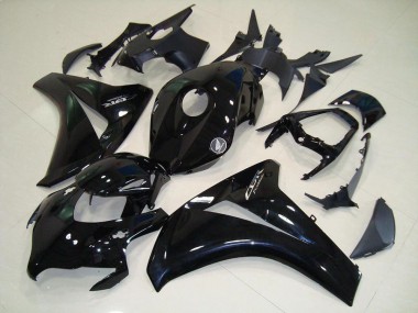 Preto Brilhante Chrome Decalques Carenagem CBR 1000RR 08-11