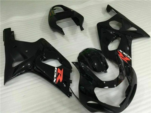 Preto Carenagem GSXR 1000 K1 00-02 Preto Carenagem GSXR 1000 K1 00-02