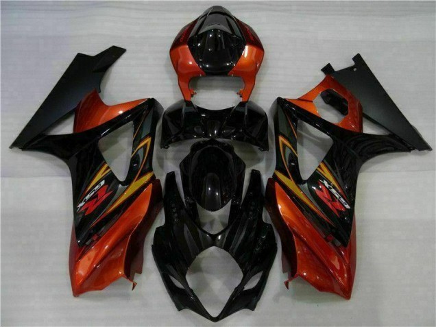 Preto Carenagem & Plástico GSXR 1000 K7 07-08 Preto Carenagem & Plástico GSXR 1000 K7 07-08