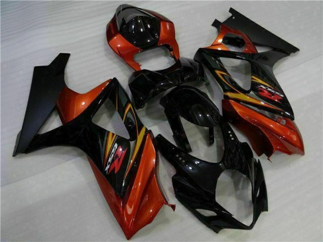 Preto Carenagem & Plástico GSXR 1000 K7 07-08 Preto Carenagem & Plástico GSXR 1000 K7 07-08
