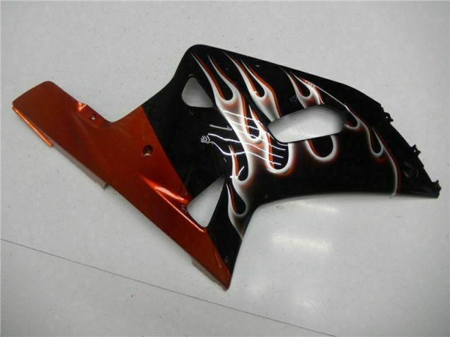 Preto Carroçaria GSXR 600 / 750 K1 K2 K3 01-03 Preto Carroçaria GSXR 600 / 750 K1 K2 K3 01-03