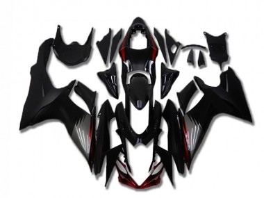 Preto Cinzento Carenagem GSXR 600 / 750 K11 11-21
