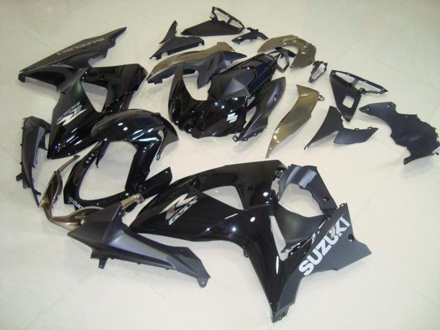 Preto Estilo OEM Carenagem GSXR 1000 K9 09-16 Preto Estilo OEM Carenagem GSXR 1000 K9 09-16