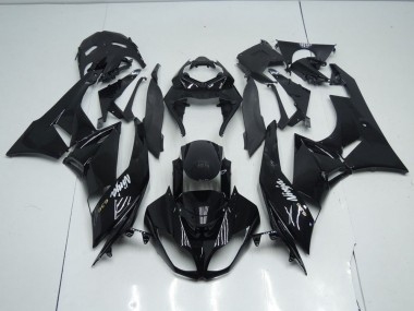 Preto Estilo OEM Carenagem ZX6R 09-12