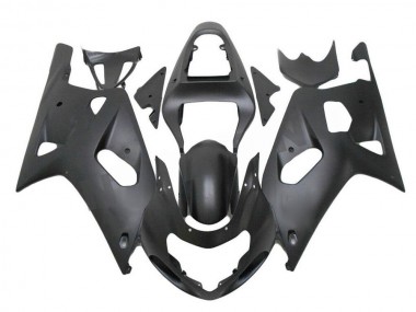 Preto Fosco Carenagem GSXR 600 / 750 K1 K2 K3 01-03