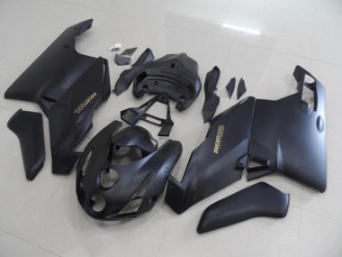 Preto Fosco Ouro Decalques Carenagem Ducati 749 999 03-04