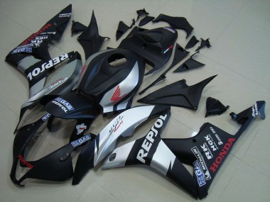 Preto Fosco Prata Repsol Carenagem CBR 600RR 07-08