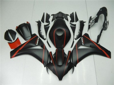 Preto Fosco Vermelho Carenagem CBR 1000RR 08-11