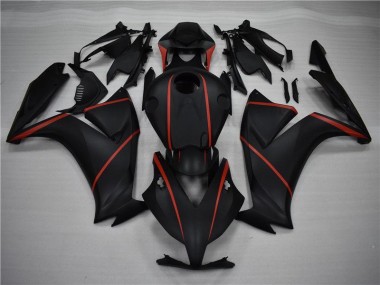 Preto Fosco Vermelho Carenagem CBR 1000RR 12-16