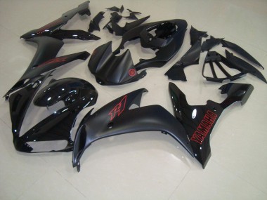 Preto Fosco Vermelho Carenagem R1 04-06