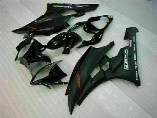 Preto Kit Carenagem R6 06-07 Preto Kit Carenagem R6 06-07