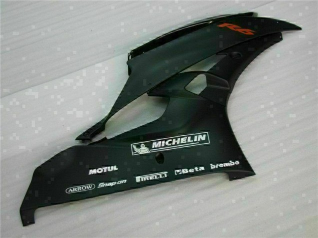 Preto Kit Carenagem R6 06-07 Preto Kit Carenagem R6 06-07