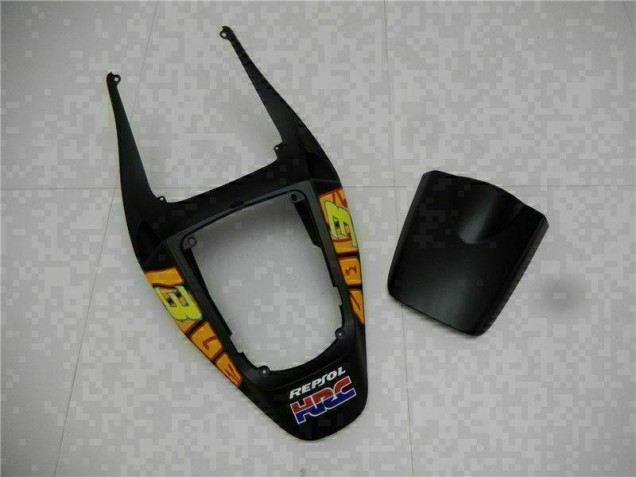 Preto Kit Completo Carenagem CBR 600RR 05-06 Preto Kit Completo Carenagem CBR 600RR 05-06