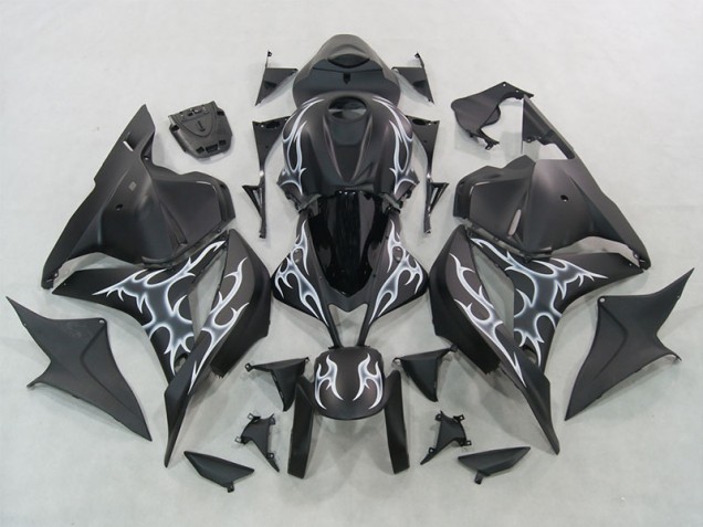 Preto Kit Completo Carenagem CBR 600RR 07-08 Preto Kit Completo Carenagem CBR 600RR 07-08