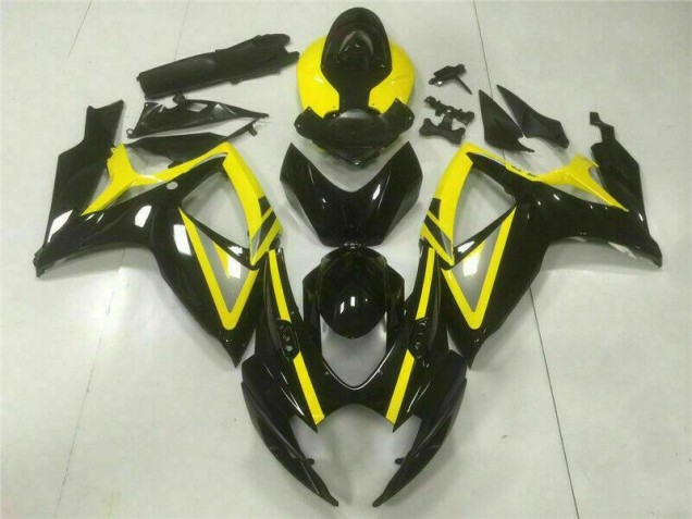 Preto Kits Completo Carenagem GSXR 600 / 750 K6 06-07 Preto Kits Completo Carenagem GSXR 600 / 750 K6 06-07