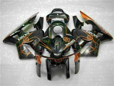 Preto Laranja BACARDI Carenagem CBR 600RR 05-06