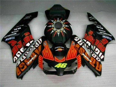 Preto Laranja Carenagem & Plástico CBR 1000RR 04-05