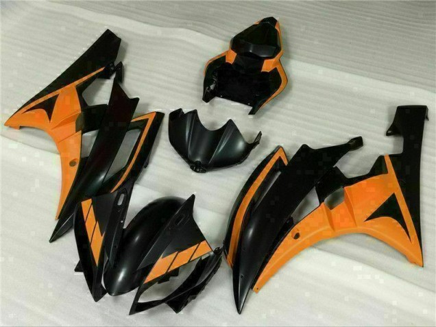 Preto Laranja Carenagem R6 06-07 Preto Laranja Carenagem R6 06-07