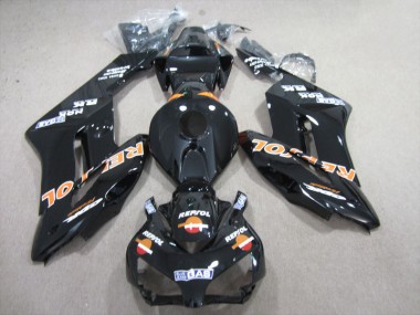 Preto Laranja Repsol Abs Plásticos CBR 1000RR 04-05