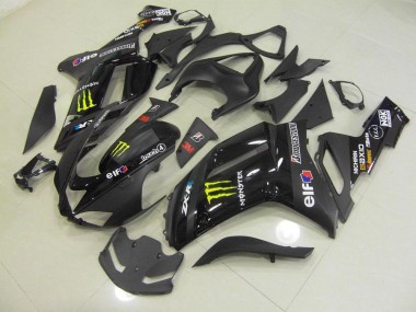 Preto Monster Carenagem ZX6R 07-08