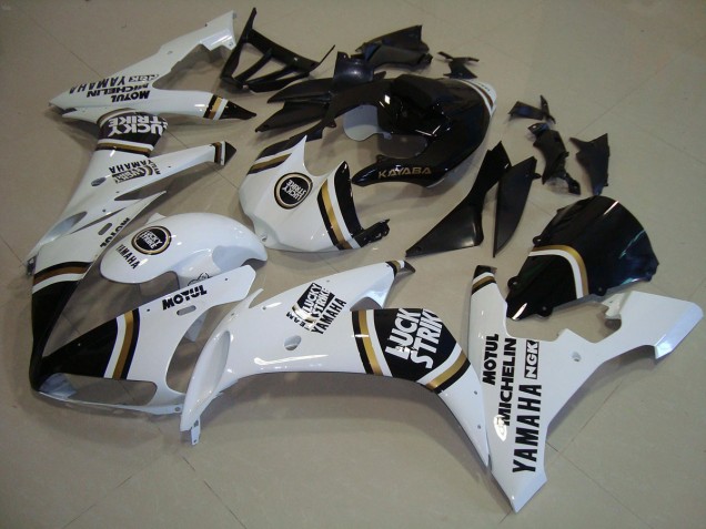 Preto Ouro Branco Carenagem R1 04-06 Preto Ouro Branco Carenagem R1 04-06