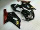 Preto Plástico GSXR 600 / 750 K1 K2 K3 01-03 Preto Plástico GSXR 600 / 750 K1 K2 K3 01-03