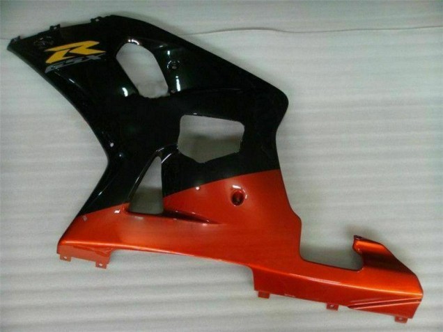 Preto Plástico GSXR 600 / 750 K1 K2 K3 01-03 Preto Plástico GSXR 600 / 750 K1 K2 K3 01-03