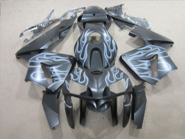 Preto Prata Chama Carenagem CBR 600RR 05-06
