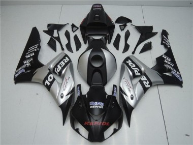 Preto Prata Repsol Abs Kit Carenagem & Plásticos CBR 1000RR 04-05
