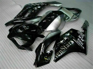 Preto SevenStars Carenagem CBR 1000RR 04-05