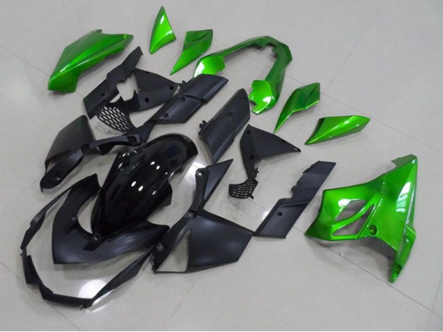 Preto Verde Carenagem Z1000 07-09