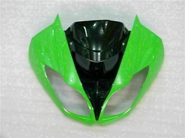 Preto Verde Carenagem ZX6R 09-12 Preto Verde Carenagem ZX6R 09-12