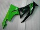 Preto Verde Carenagem ZX6R 09-12 Preto Verde Carenagem ZX6R 09-12