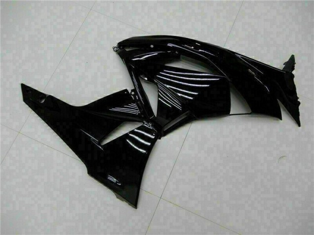 Preto Verde Kits Carenagem ZX6R 09-12 Preto Verde Kits Carenagem ZX6R 09-12